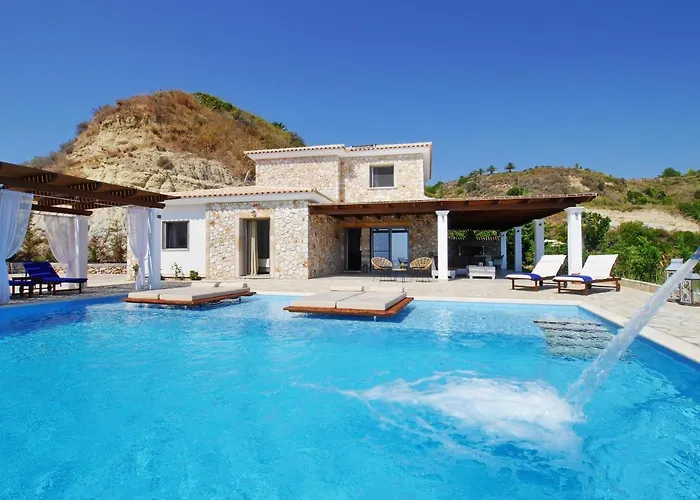Vila Kalypso Infinity Pool Livathos (Kefalonia)