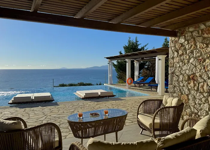 Villa Kalypso Infinity Pool Livathos (Kefalonia)